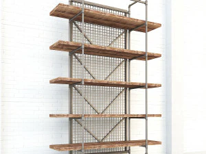 vintage shelves vs5 3D Model