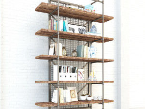 vintage shelves vs5 Modèle 3D