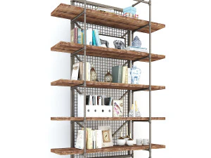 vintage shelves vs5 3D Model