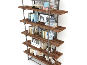 vintage shelves vs5 3D Model
