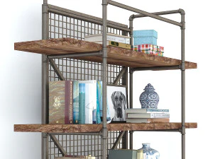 vintage shelves vs5 3D Model