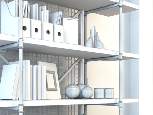 vintage shelves vs5 Modèle 3D