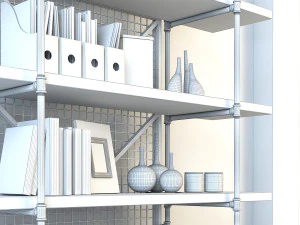 vintage shelves vs5 3D Model