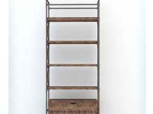 vintage shelves vs6 Modèle 3D
