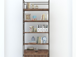 vintage shelves vs6 Modèle 3D