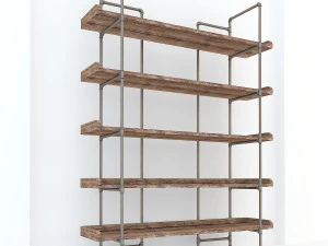 vintage shelves vs7 3D Model