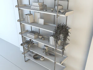 vintage shelves vs7 3D Model
