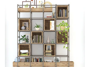 vintage shelves vs9 3D Model