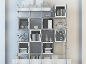 vintage shelves vs9 Model 3D