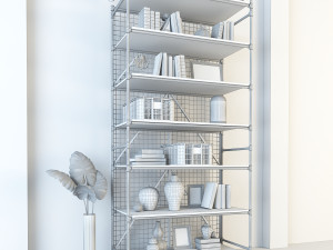 vintage shelves vs10 Model 3D