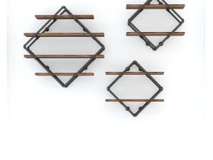 vintage shelves vs11 3D-Modell