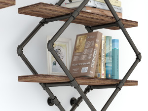 vintage shelves vs11 3D-Modell
