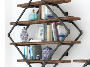 vintage shelves vs11 3D-Modell