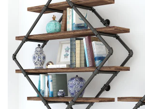 vintage shelves vs11 3D Model