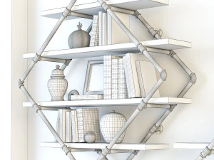 vintage shelves vs11 3D Model