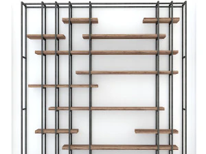 vintage shelves vs12 3D Model