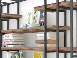 vintage shelves vs12 3D Model