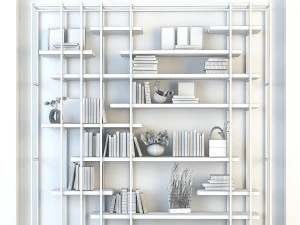 vintage shelves vs12 3D Model