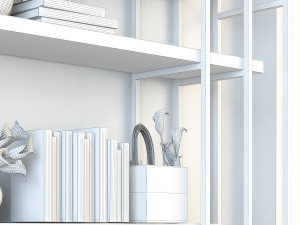 vintage shelves vs12 Model 3D