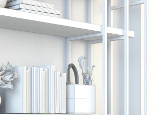 vintage shelves vs12 3D Model
