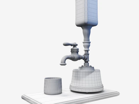 Liquor Dispenser LD01 3D Model