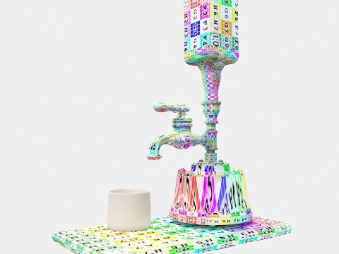 Liquor Dispenser LD01 3D Model
