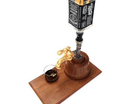 Liquor Dispenser LD01 3D Model
