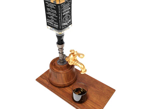 Liquor Dispenser LD01 3D Model
