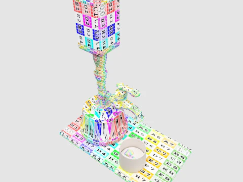 Liquor Dispenser LD01 3D Model