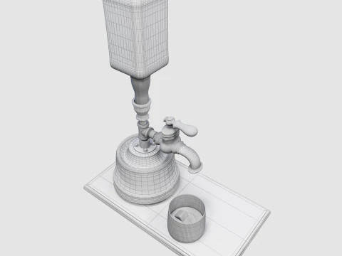 Liquor Dispenser LD01 3D Model