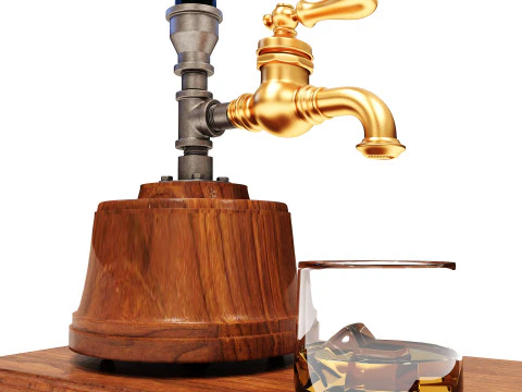 Liquor Dispenser LD01 3D Model