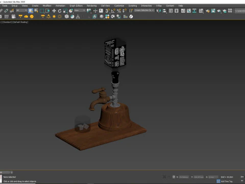 Liquor Dispenser LD01 3D Model