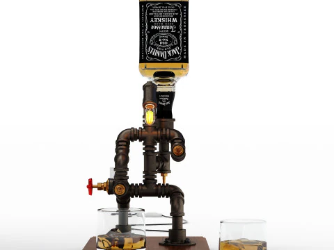 Liquor Dispenser LD02 3D Model