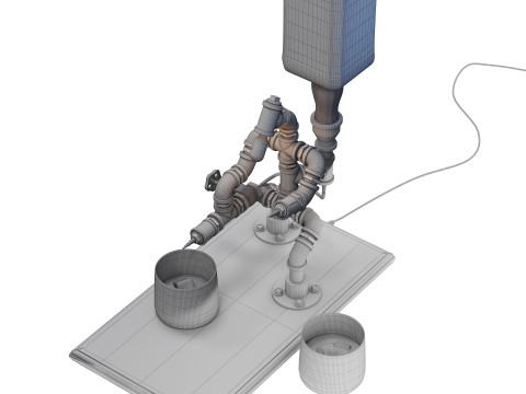 饮水机LD02 3D 模型