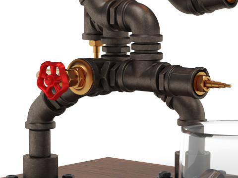 饮水机LD02 3D 模型