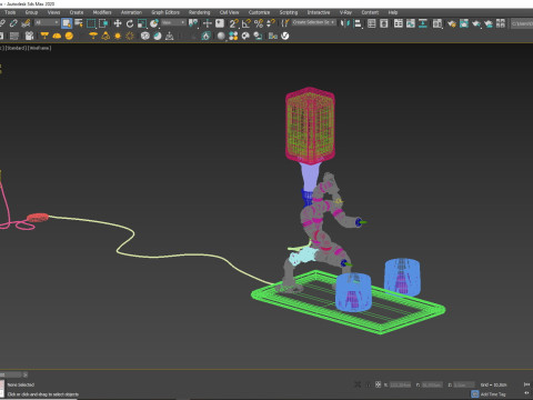 饮水机LD02 3D 模型