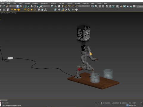 Liquor Dispenser LD02 3D Model