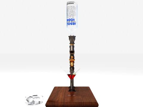 Liquor Dispenser LD03 3D Model