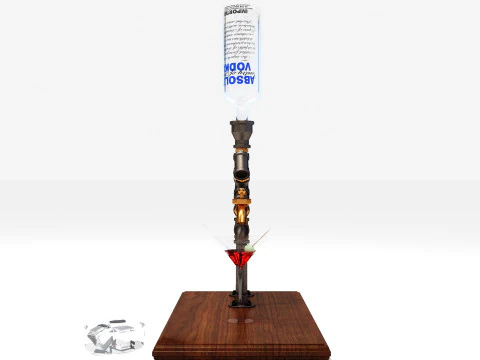 Liquor Dispenser LD03 3D Model