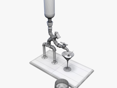 Liquor Dispenser LD03 3D Model