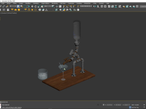 Liquor Dispenser LD03 3D Model