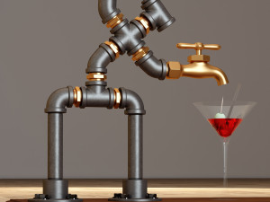 liquor dispenser ld3 3D Model