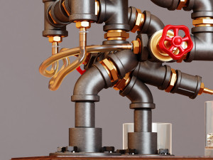 liquor dispenser ld4 3D Model