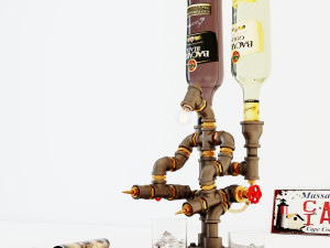 liquor dispenser ld4 3D Model