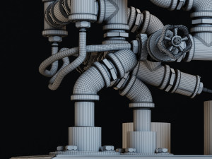 liquor dispenser ld4 3D Model