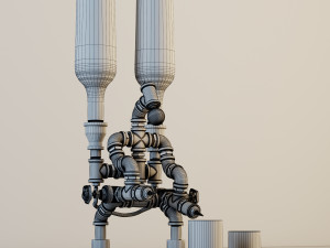 liquor dispenser ld4 3D Model