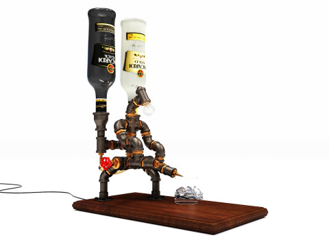 Dosatore per liquori LD4 Modello 3D