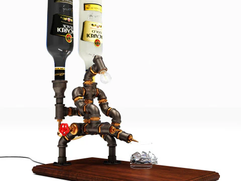 Liquor Dispenser LD4 3D Model