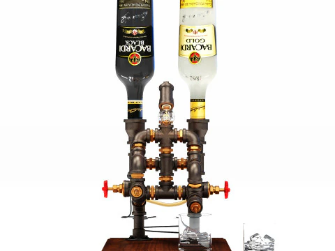 Liquor Dispenser LD4 3D Model