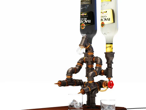 Liquor Dispenser LD4 3D Model